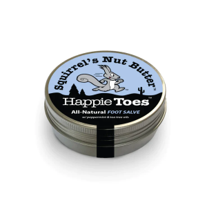 Squirrels Nut Butter Happie Toes All Natural Foot Salve | HappieToes-2oz-Mockup-Top_v01_736x736_28d6038a-775a-419a-9a3c-d0e2597f0e3d_736x736