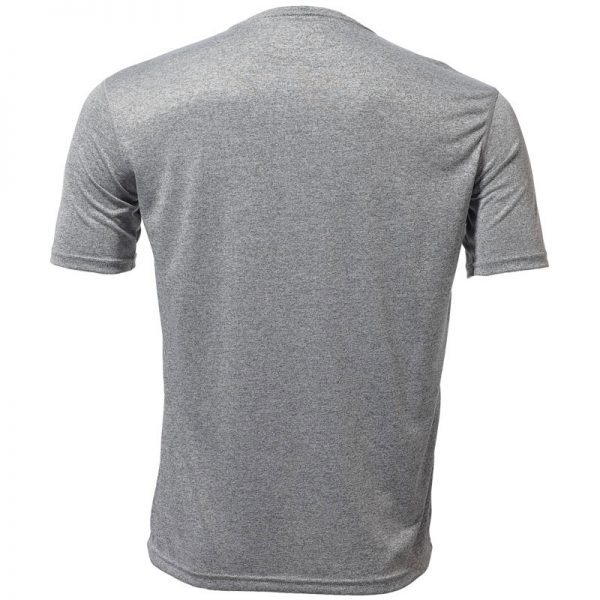 Atayne "Recycled Runner" Men's Short Sleeve Hybrid Top | MT3001_HeatherGray_Back