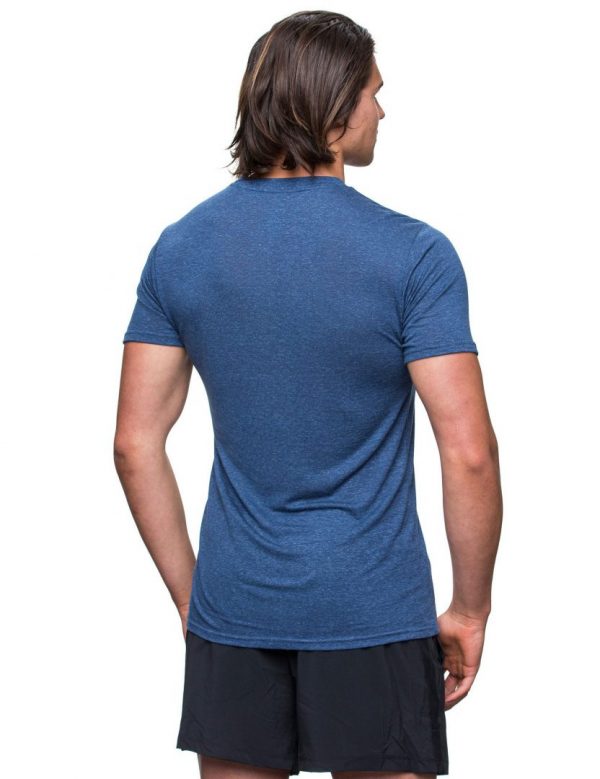 Kusaga The Greenest Tee Men | greenest_mens_blue2