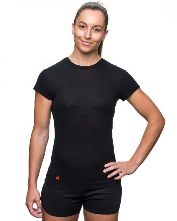 Kusaga The Greenest Tee Women | greenest_womens_black