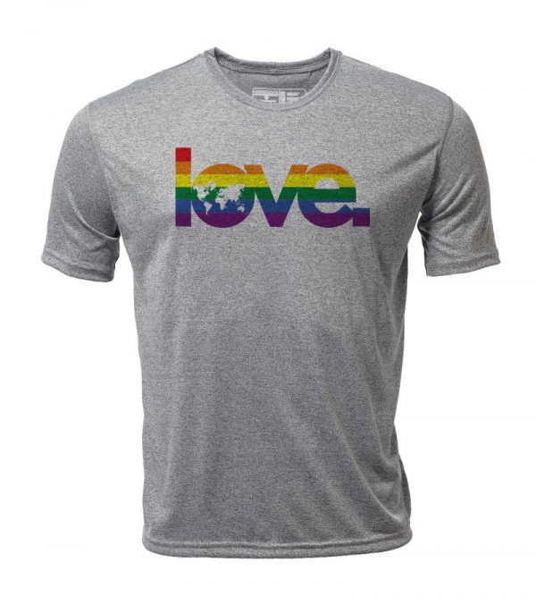 Atayne "Global Love" Men's Short Sleeve Hybrid Top | mt3001_global-love