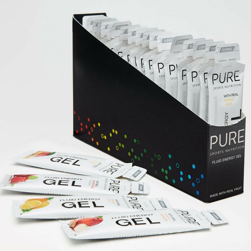 Pure Fluid Energy Gels (8 Flavours) | pure_gel_1