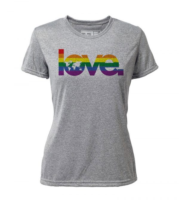 Atayne "Global Love" Women's Short Sleeve Hybrid Top | wt3001_global-love