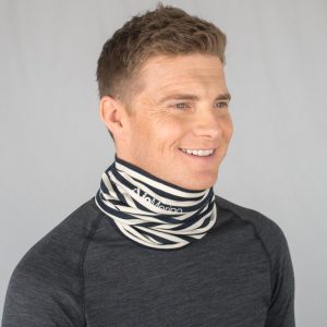 ioMerino Altitude Neck Tube (Black, Pink or Stripe) | IO Necktube Stripe