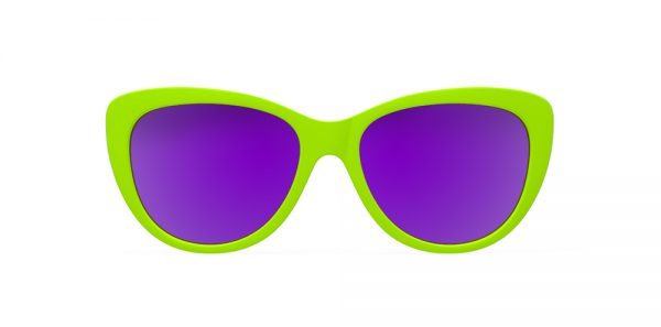 Goodr The Runways – Total Lime Piece | Lime Front