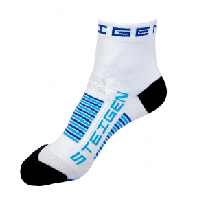 Steigen KIDS Quarter Length Running Socks (4 Colours) | kids-white-quarter