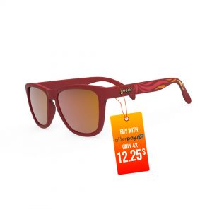 Goodr OG - Feather o' the Phoenix | Goodr OG Running Sunglasses Feather o the Phoenix