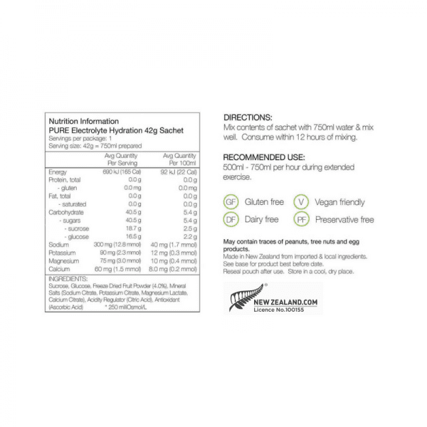 Pure Sports Electrolyte Hydration Premium Starter Kit | Nutrition