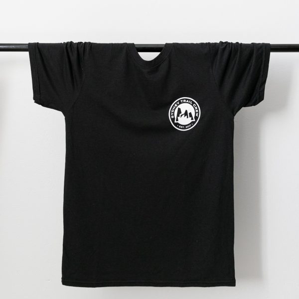 Sydney Trail Crew Womens and Mens Tees | STC Black