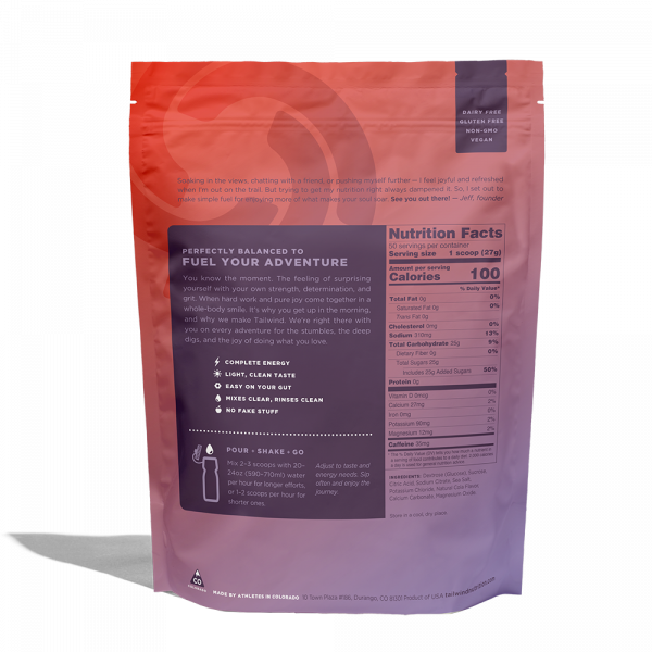 Tailwind Nutrition Endurance Fuel - 50 Servings (10 Flavours) | TW_End_Cola_LG_SUP_Back