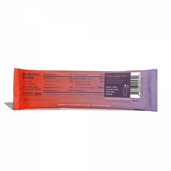 Tailwind Nutrition Endurance Fuel - Sticks 2 Servings (10 Flavours) | TW_End_Cola_Single_Back