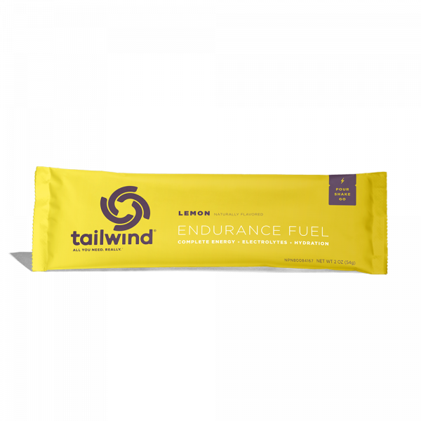 Tailwind Nutrition Endurance Fuel - Sticks 2 Servings (10 Flavours) | TW_End_Lemon_Single_Front