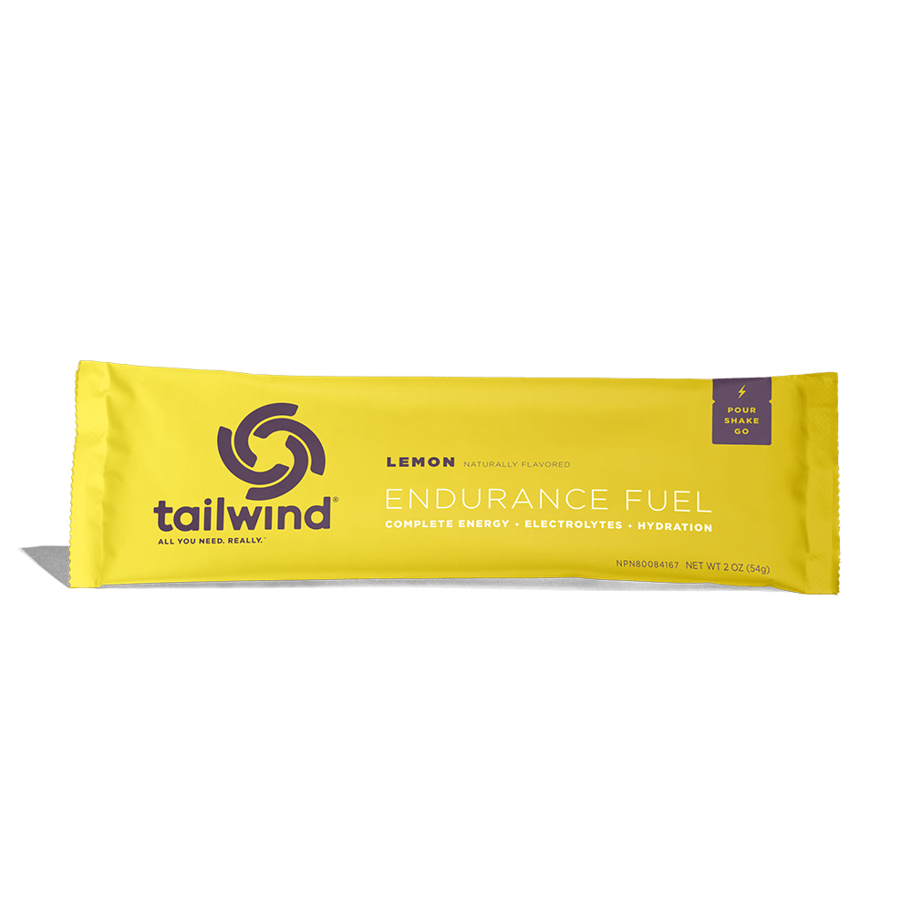Tailwind Nutrition Endurance Fuel - Sticks 2 Servings (10 Flavours) | TW_End_Lemon_Single_Front