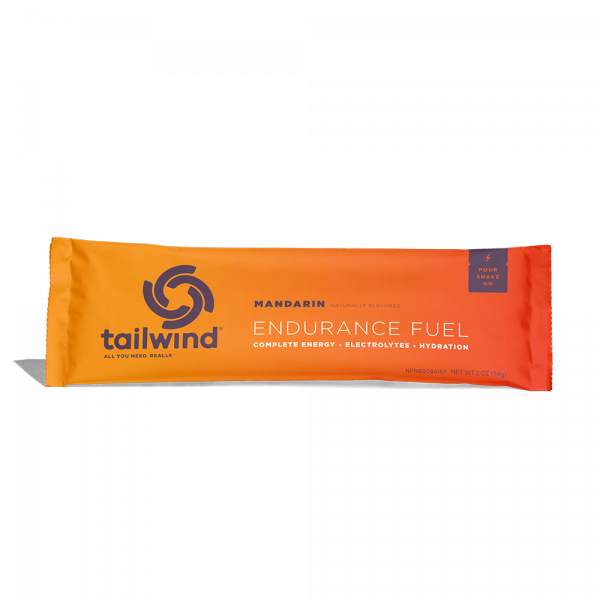 Tailwind Nutrition Endurance Fuel - Sticks 2 Servings (10 Flavours) | TW_End_Mandarin_Single_Front