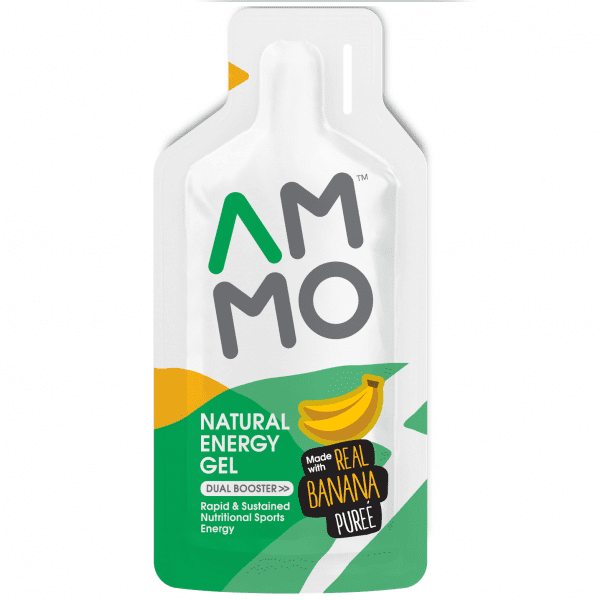 AMMO Natural Energy Gel (3 Flavours) | Banana