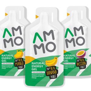 AMMO Natural Energy Gel (3 Flavours) | marathon nutrition