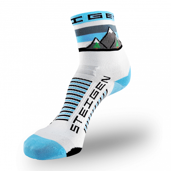 Steigen Half Length Running Socks (22 Colours) | mountains-half-display