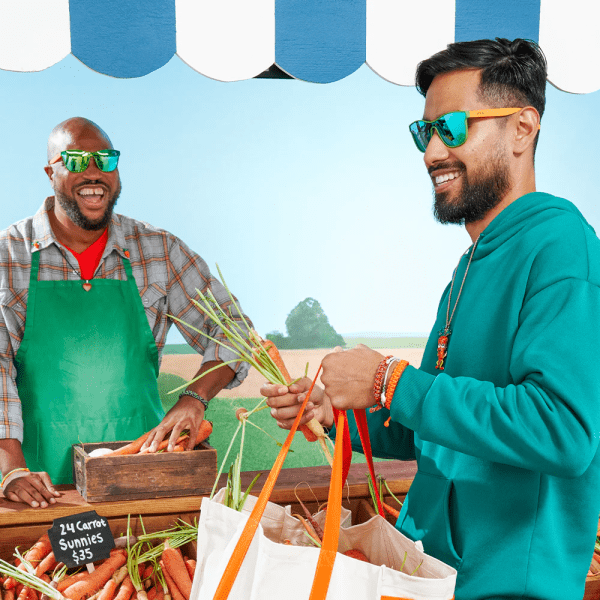 Goodr VRG – 24 Carrot Sunnies | ProductPageAssets_24_Carrot_SunniesSquare_Lifestyle