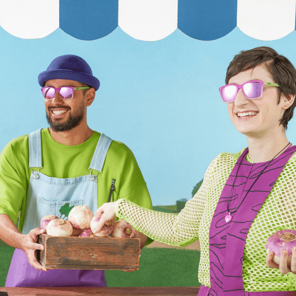 Goodr LFG - Turnip For What? Nutrition! | ProductPageAssets_Turnip_For_WhatSquare_Lifestyle