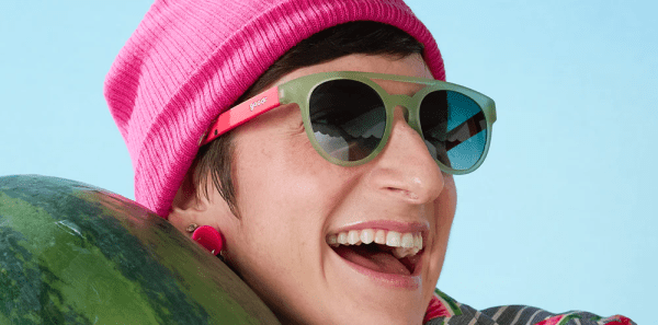 Goodr PHG – Watermelon Wasted | ProductPageAssets_WatermelonWastedOnFaceImage_1000x