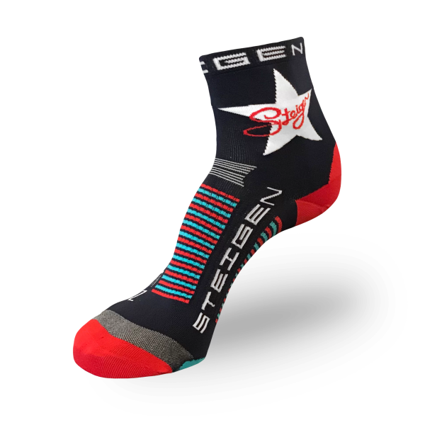 Steigen Half Length Running Socks (22 Colours) | Rock-Star