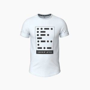 Ciele Men’s NSBTShirt – Speed Play – Trooper | CLNSBTSPY-WH001_NSBTShirt-SpeedPlay-Trooper_2023_D2_FRNTL