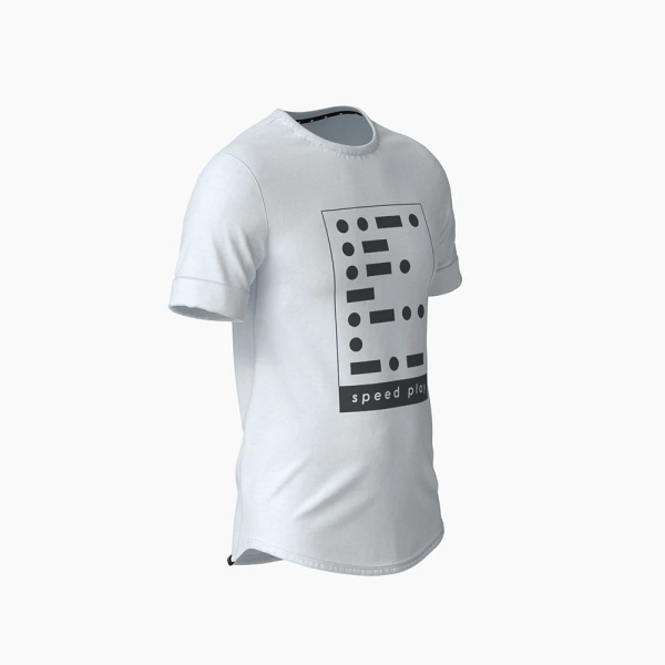 Ciele Men’s NSBTShirt – Speed Play – Trooper | CLNSBTSPY-WH001_NSBTShirt-SpeedPlay-Trooper_2023_D2_PRORL