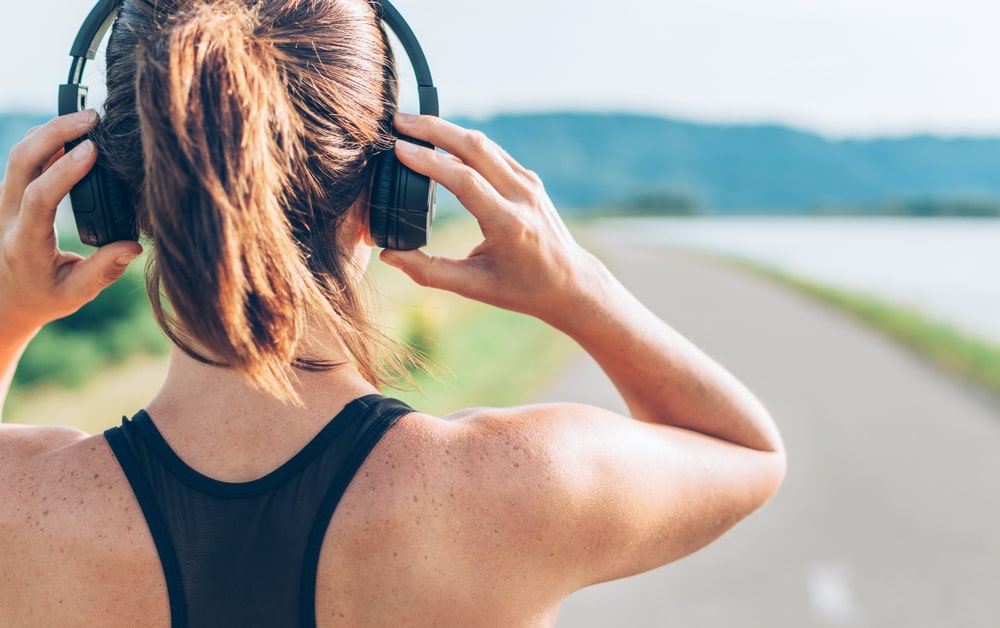 running headphones