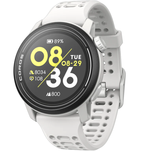 Coros Pace 3 Premium GPS Sports Watch (10 Variants) | PACE_3_White_with_Silicone_Band1_928x928