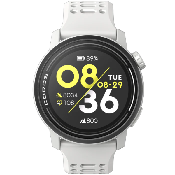 Coros Pace 3 Premium GPS Sports Watch (10 Variants) | PACE_3_White_with_Silicone_Band2_928x928