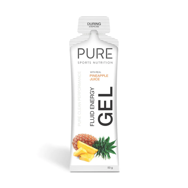 Pure Fluid Energy Gels (8 Flavours) | Pure_FluidGEL_Pineapple