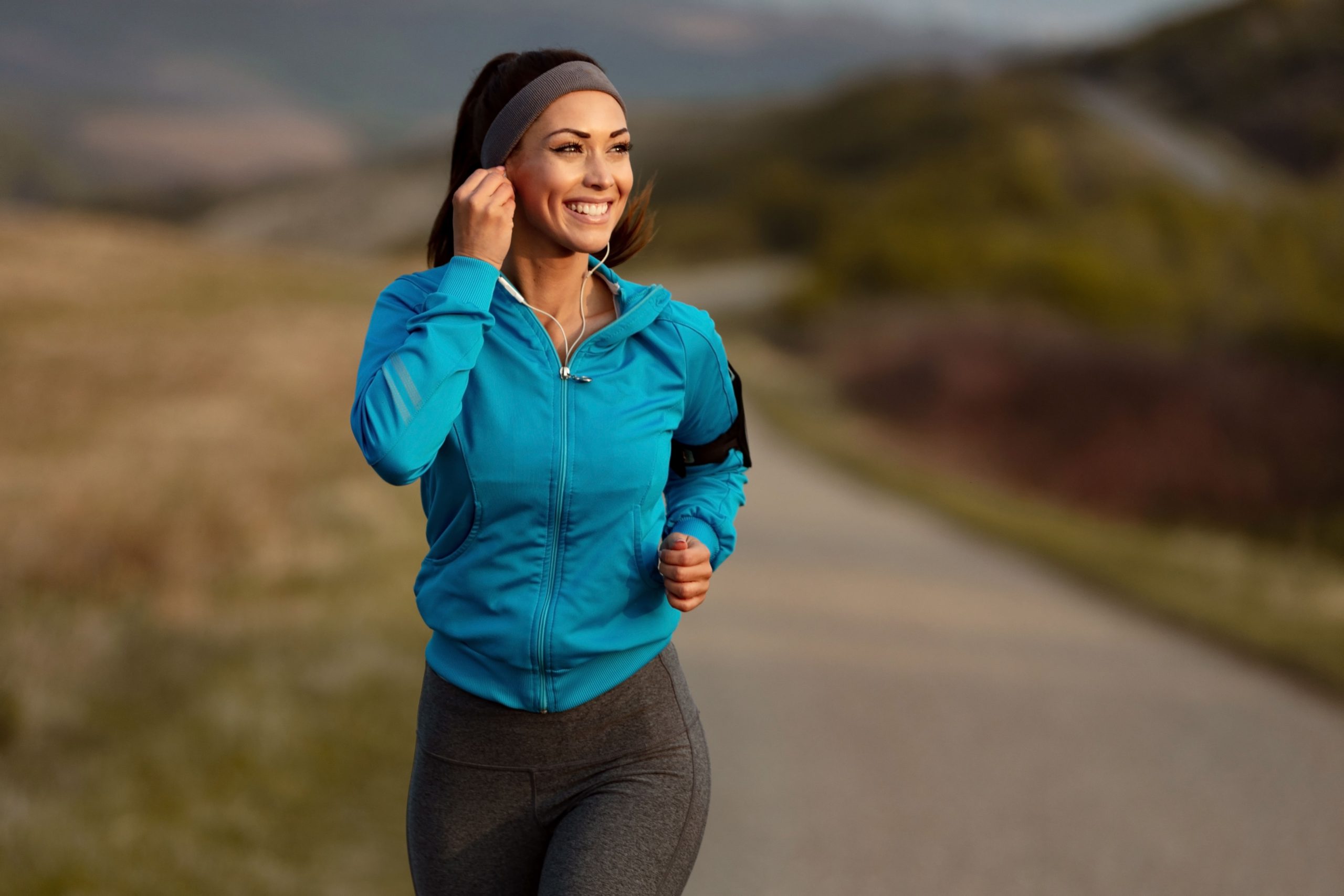 Running in Autumn